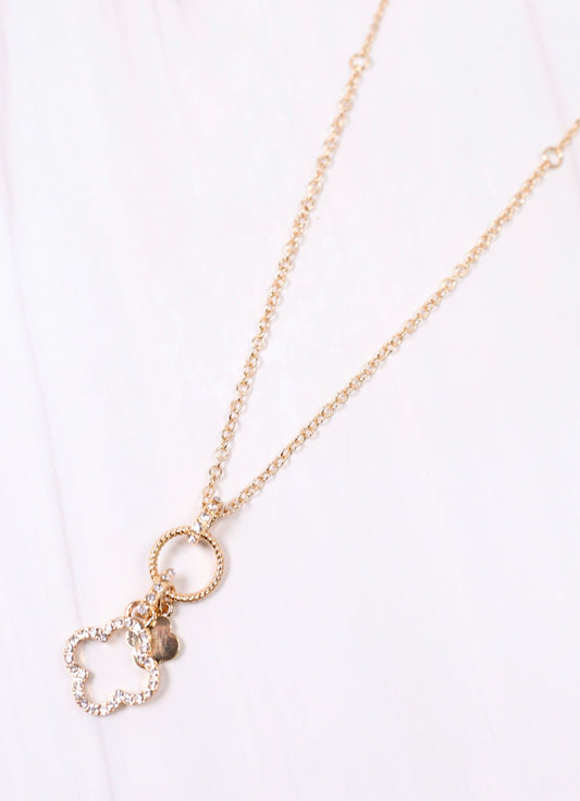 Emmy Necklace with Charms GOLD