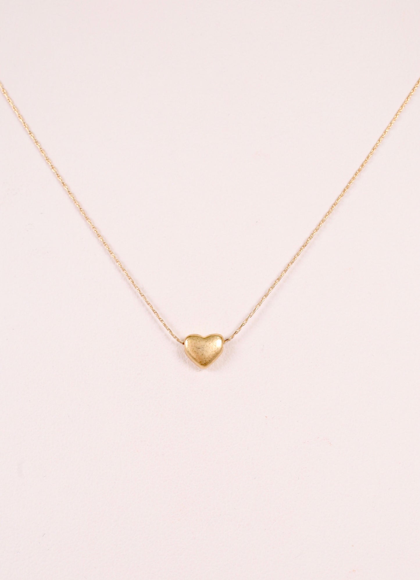 Mikaelson Heart Necklace GOLD