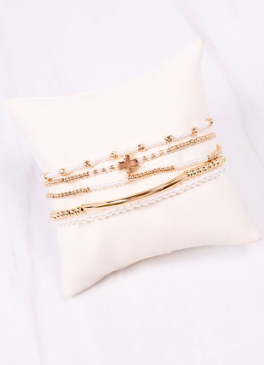 Adrianna Bracelet Set GOLD