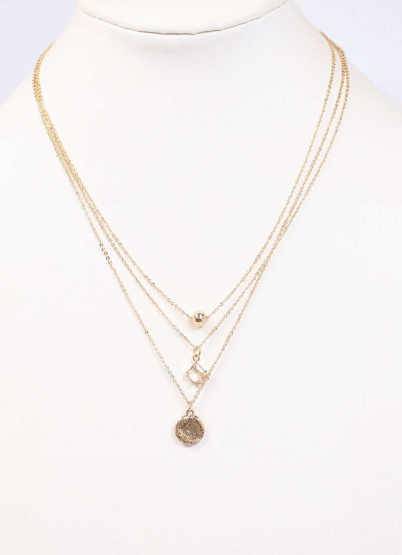 Cranbrook Layered Necklace GOLD