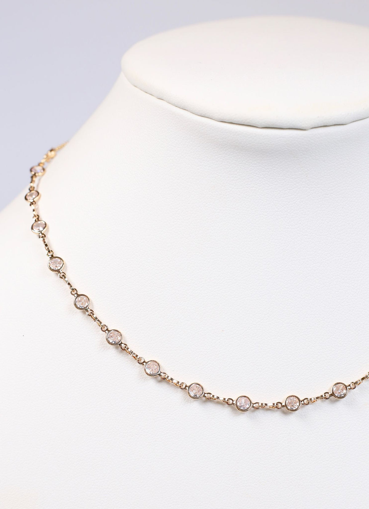 Cantley CZ Necklace GOLD