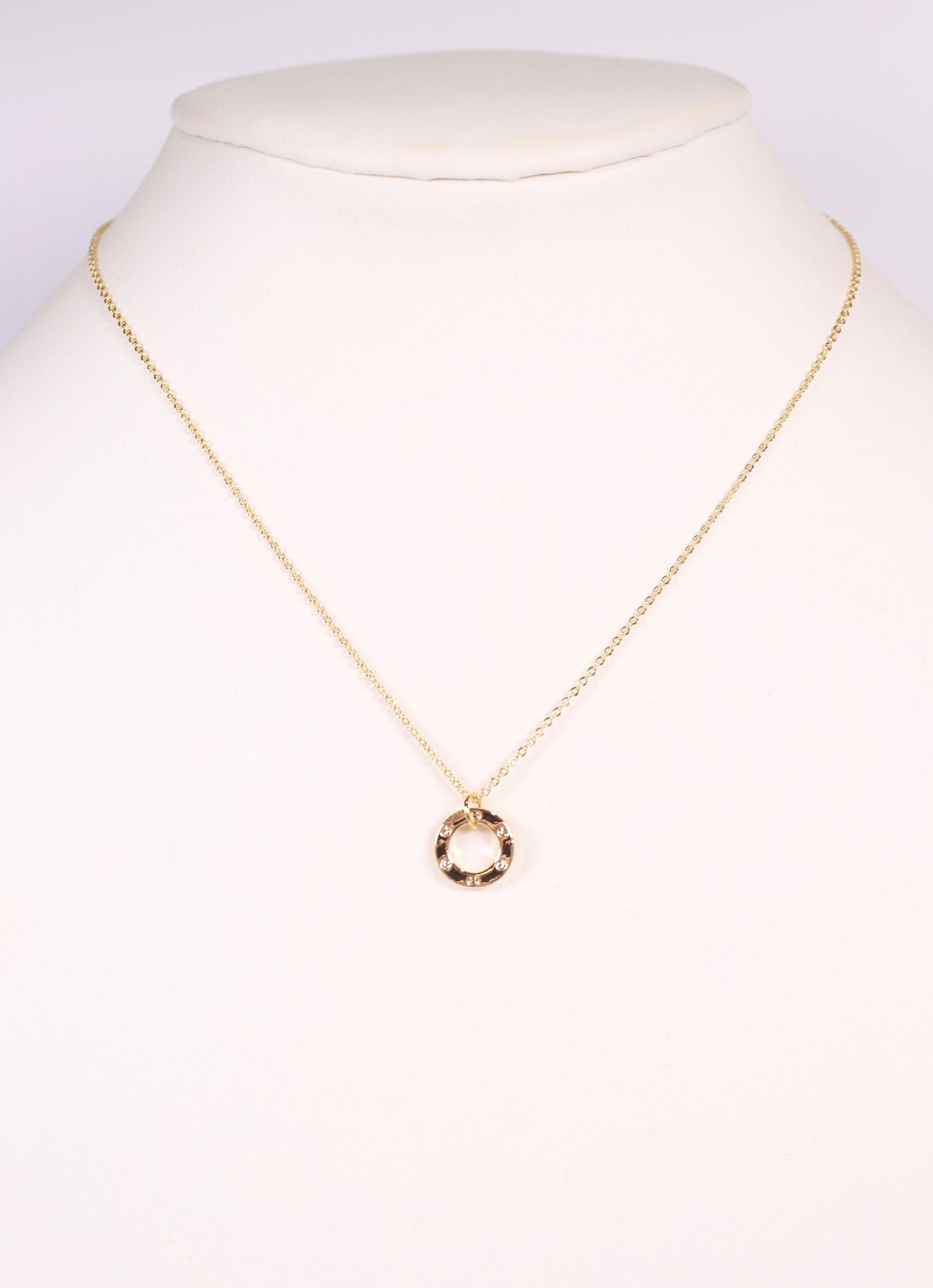 Curnal Circle Necklace GOLD