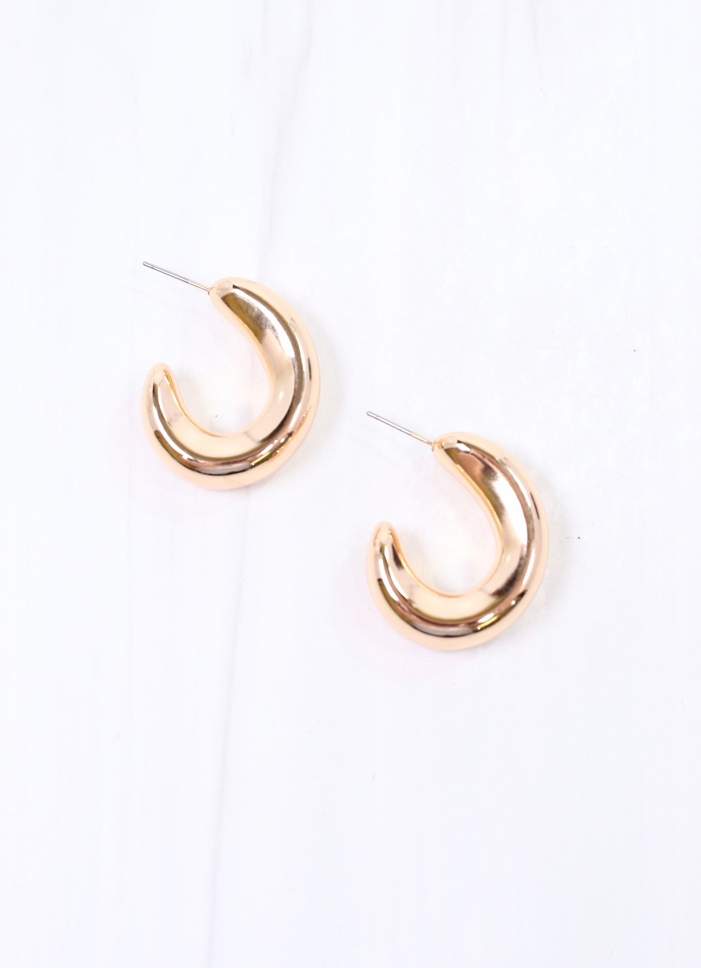 McGuire Hoop Earring SHINY GOLD