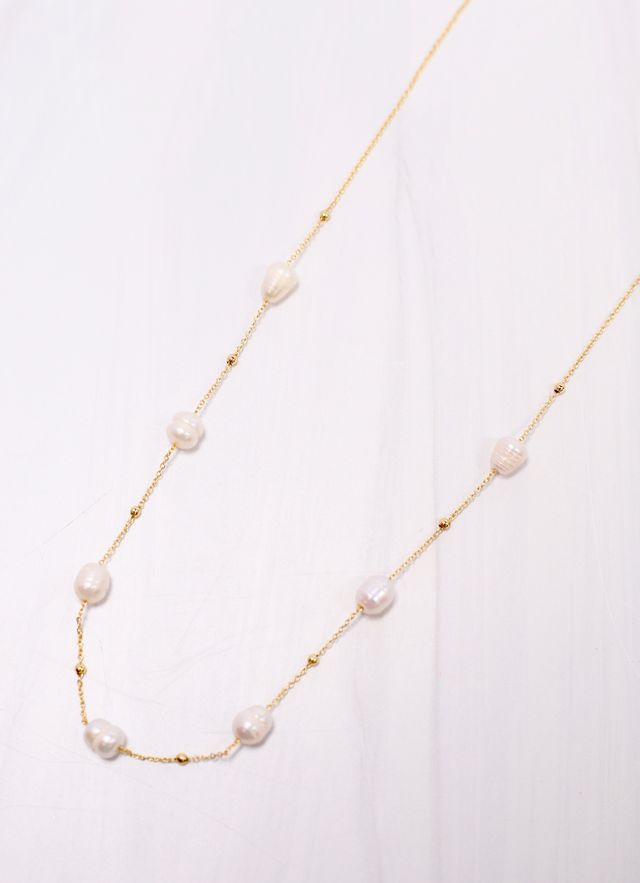Doling Pearl Necklace GOLD