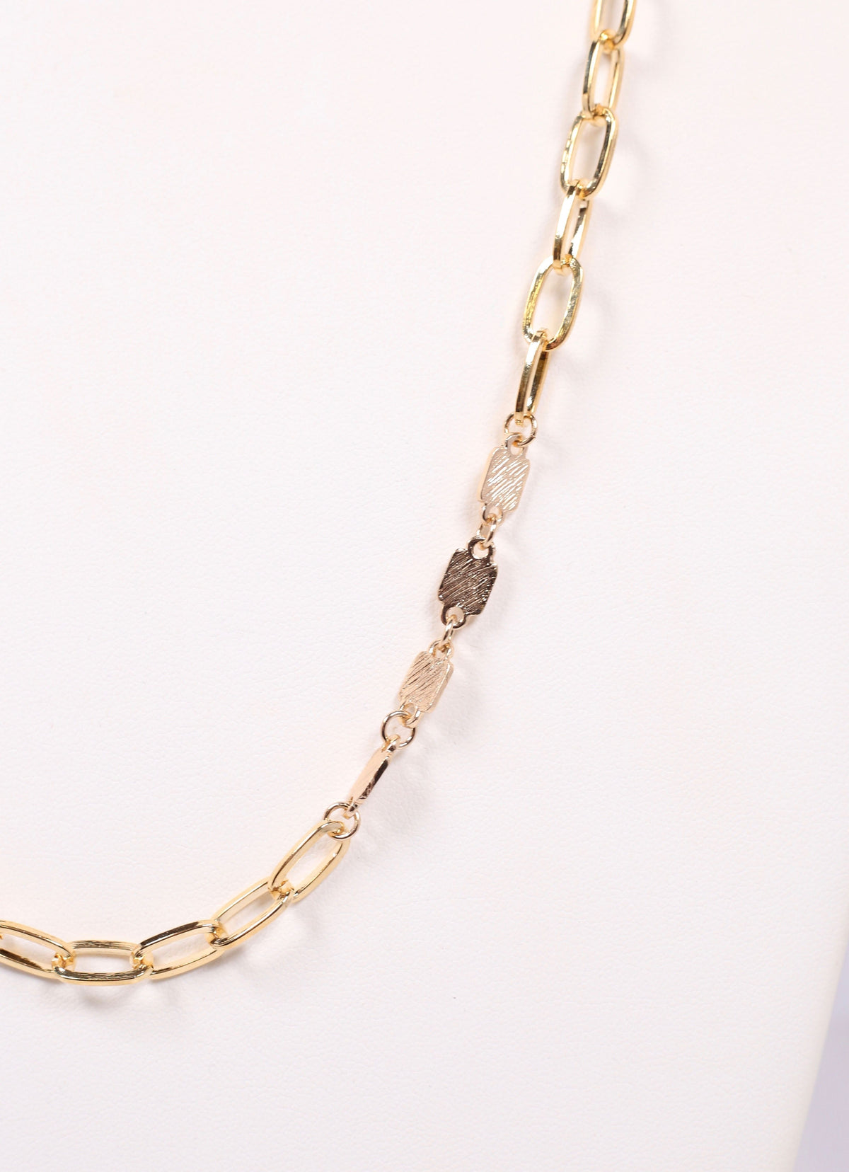 Lena Link Long Necklace GOLD