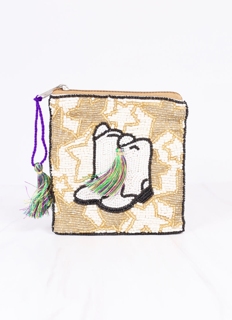Star of the Show Majorette Boot Pouch GOLD