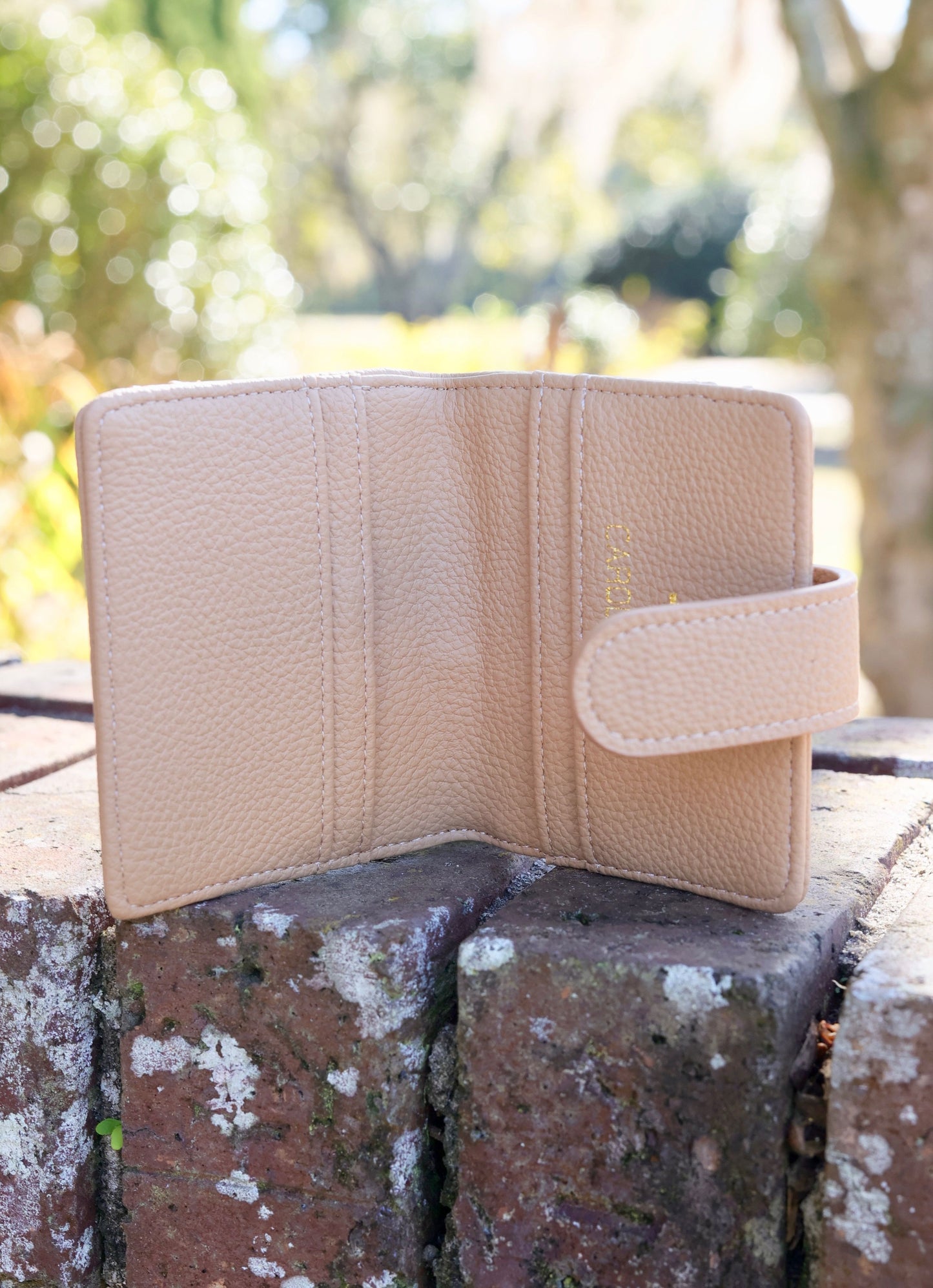 Tate Card Holder Wallet Tan