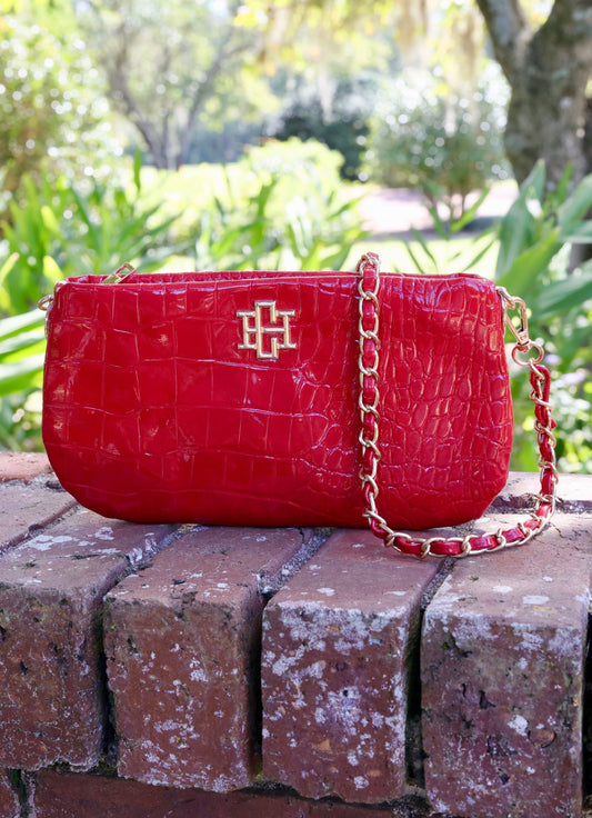 Livi Crossbody Red Patent