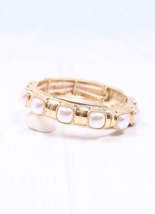 Mirren Bracelet with Pearls Gold