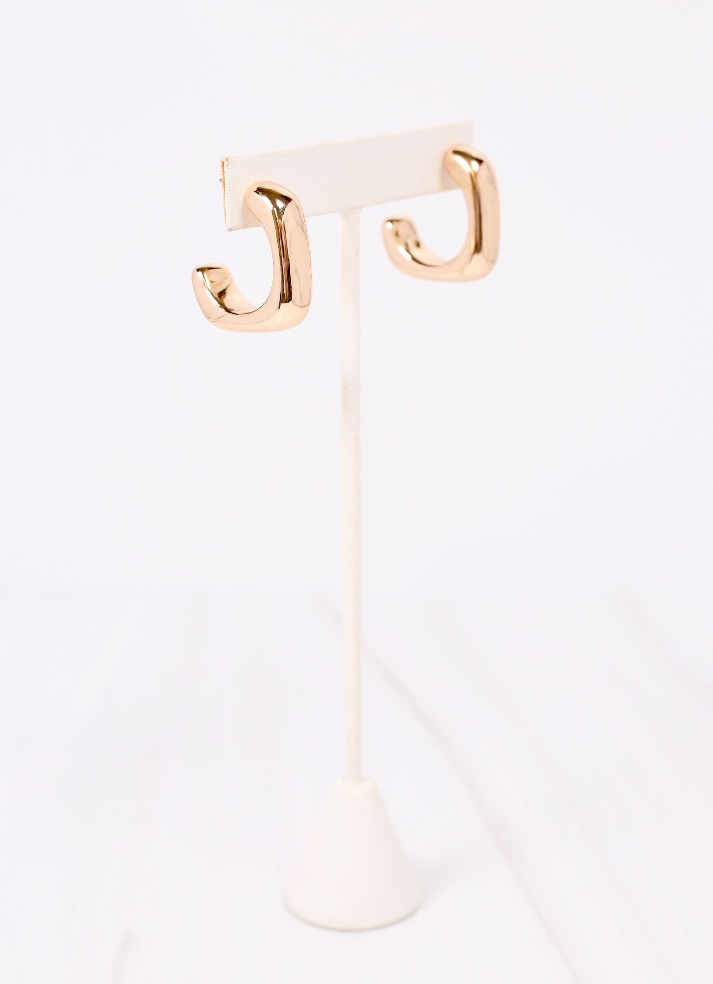 Maia Square Hoop Earring GOLD