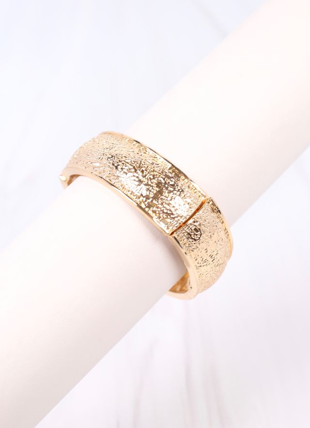 Proctor Textured Stretch Bracelet GOLD