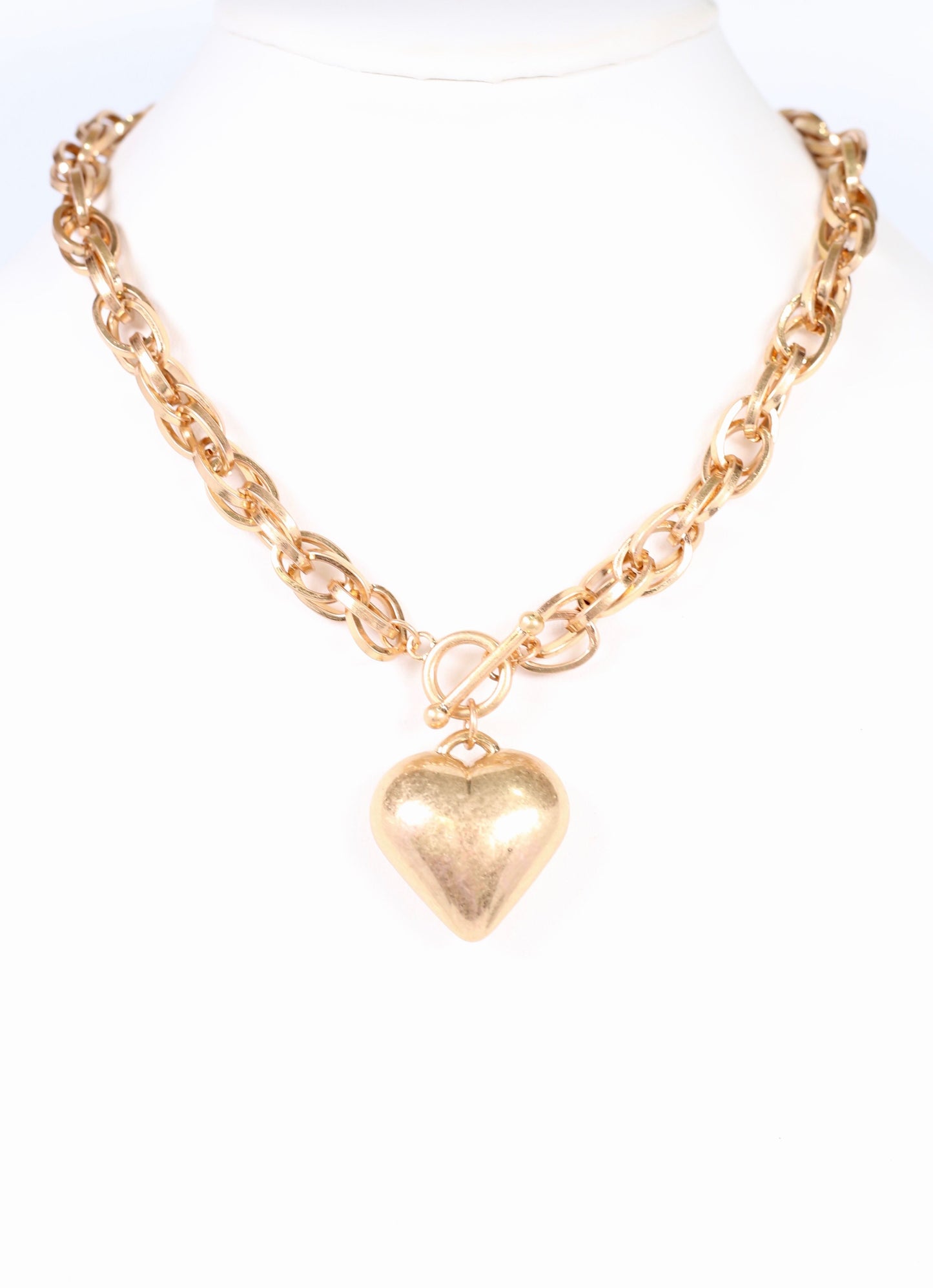 Kramer Heart Necklace GOLD