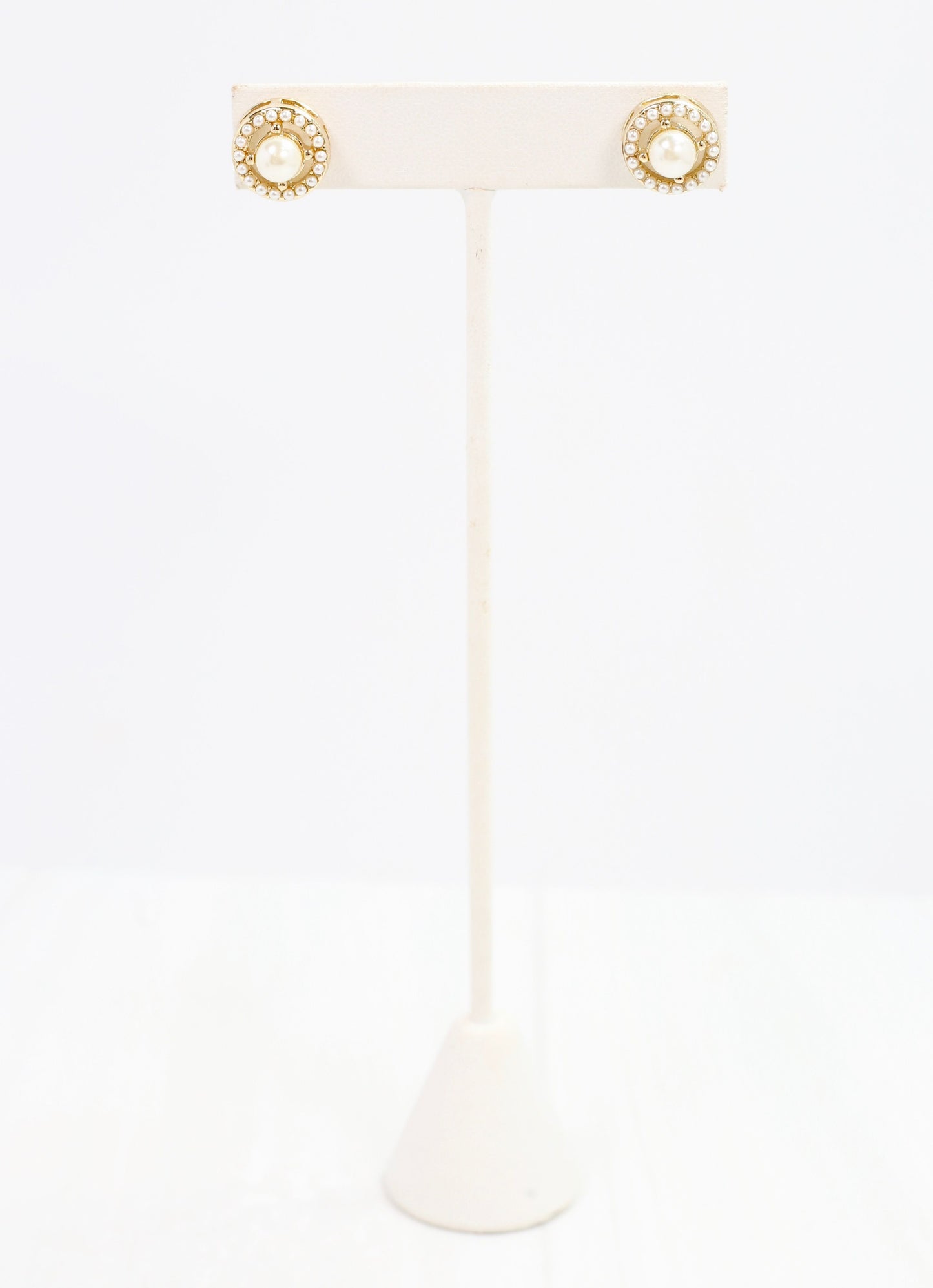 Mowry Pearl Stud Earring GOLD