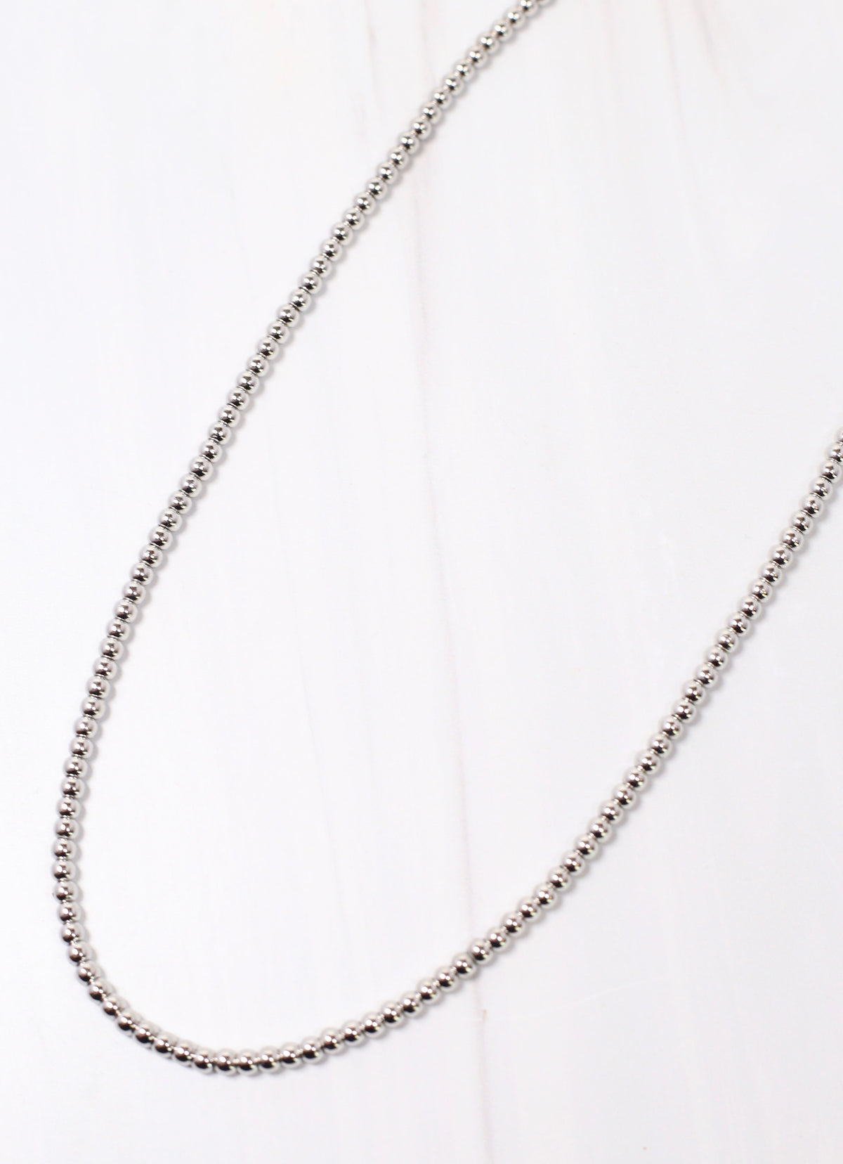 Catoosa Ball Necklace SILVER