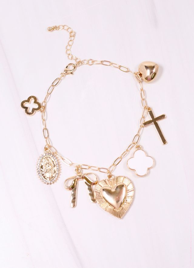 Kennie Charm Bracelet GOLD