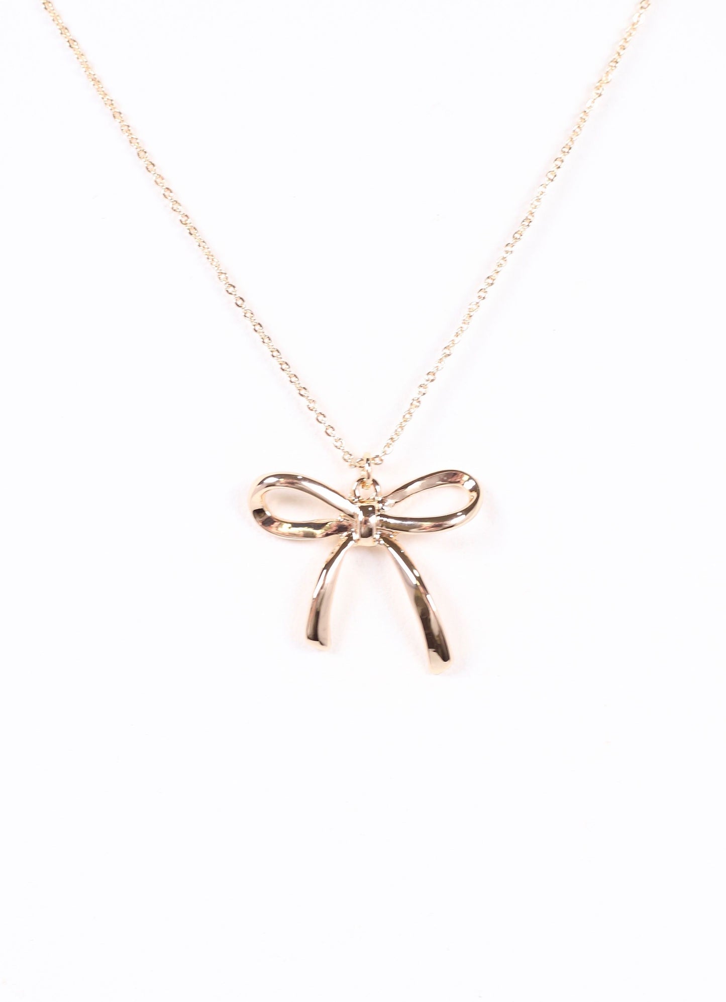 Phillips Bow Necklace GOLD