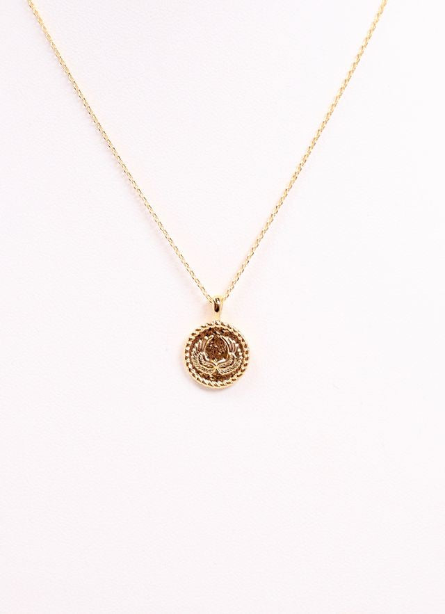 Aileen Charm Necklace GOLD