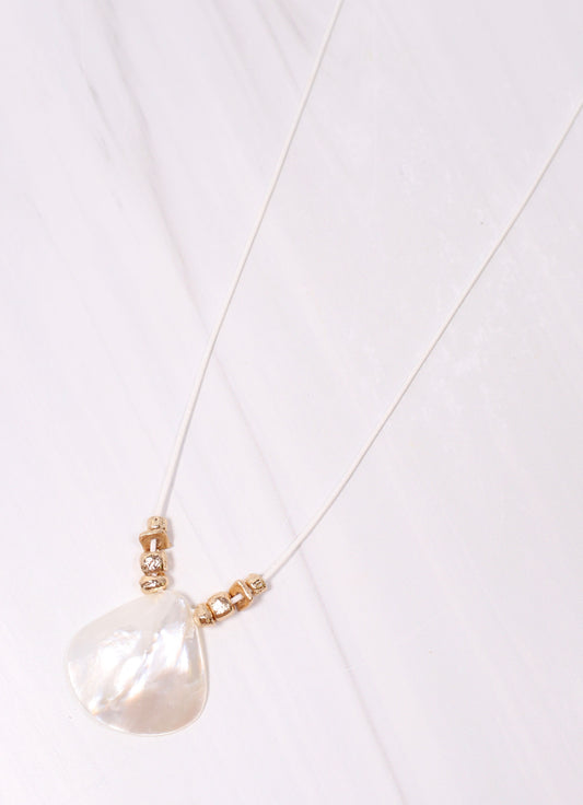 Pippin Shell Necklace WHITE