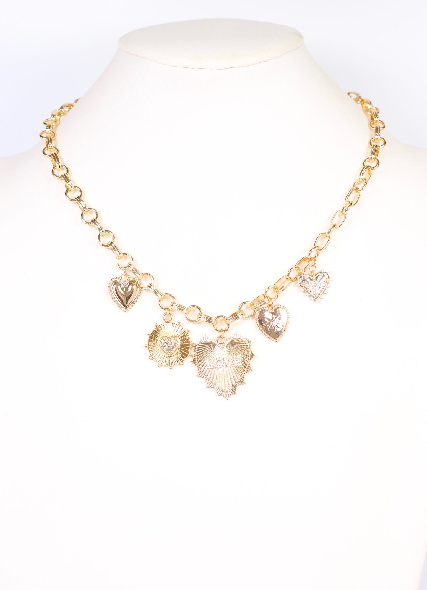 Hardwick Charm Necklace GOLD