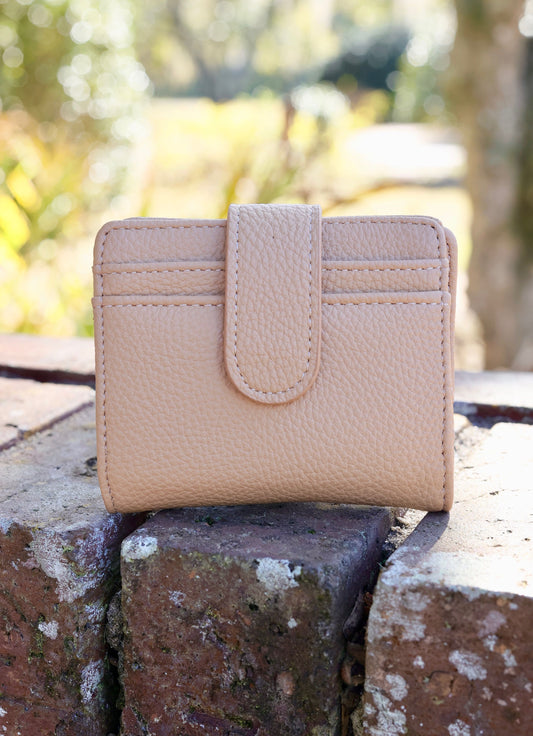 Tate Card Holder Wallet Tan