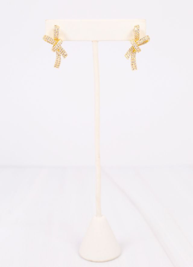 Lovitz CZ Earring GOLD