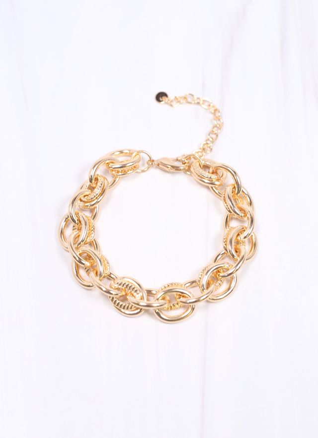 Edith Link Bracelet GOLD