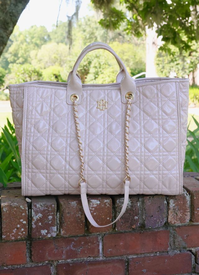 Melissa Tote Bag Nude Patent LQ