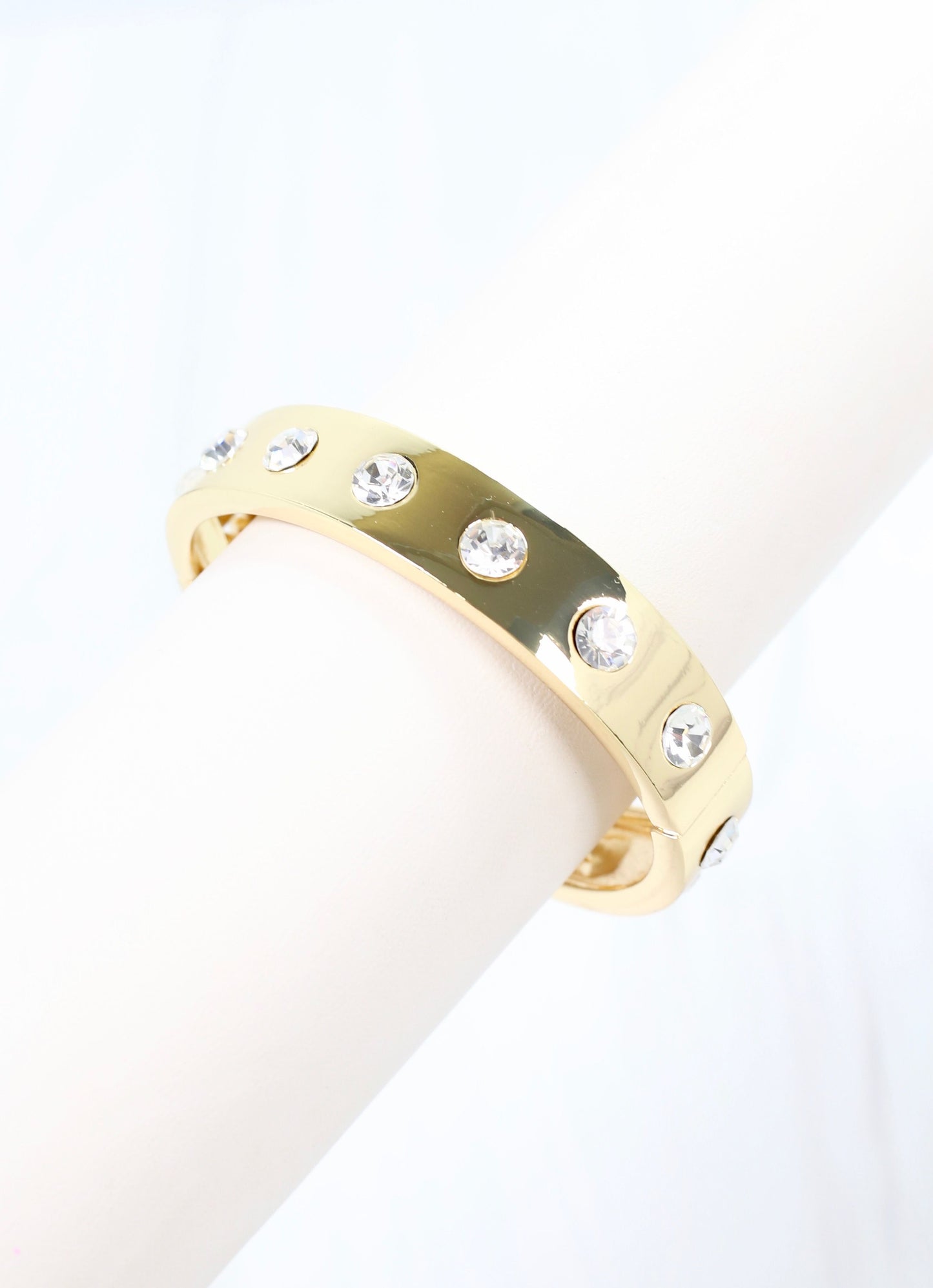 Hartman CZ Bangle Bracelet Gold