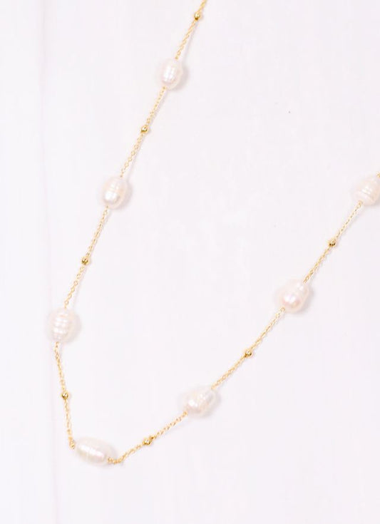 Doling Pearl Necklace GOLD