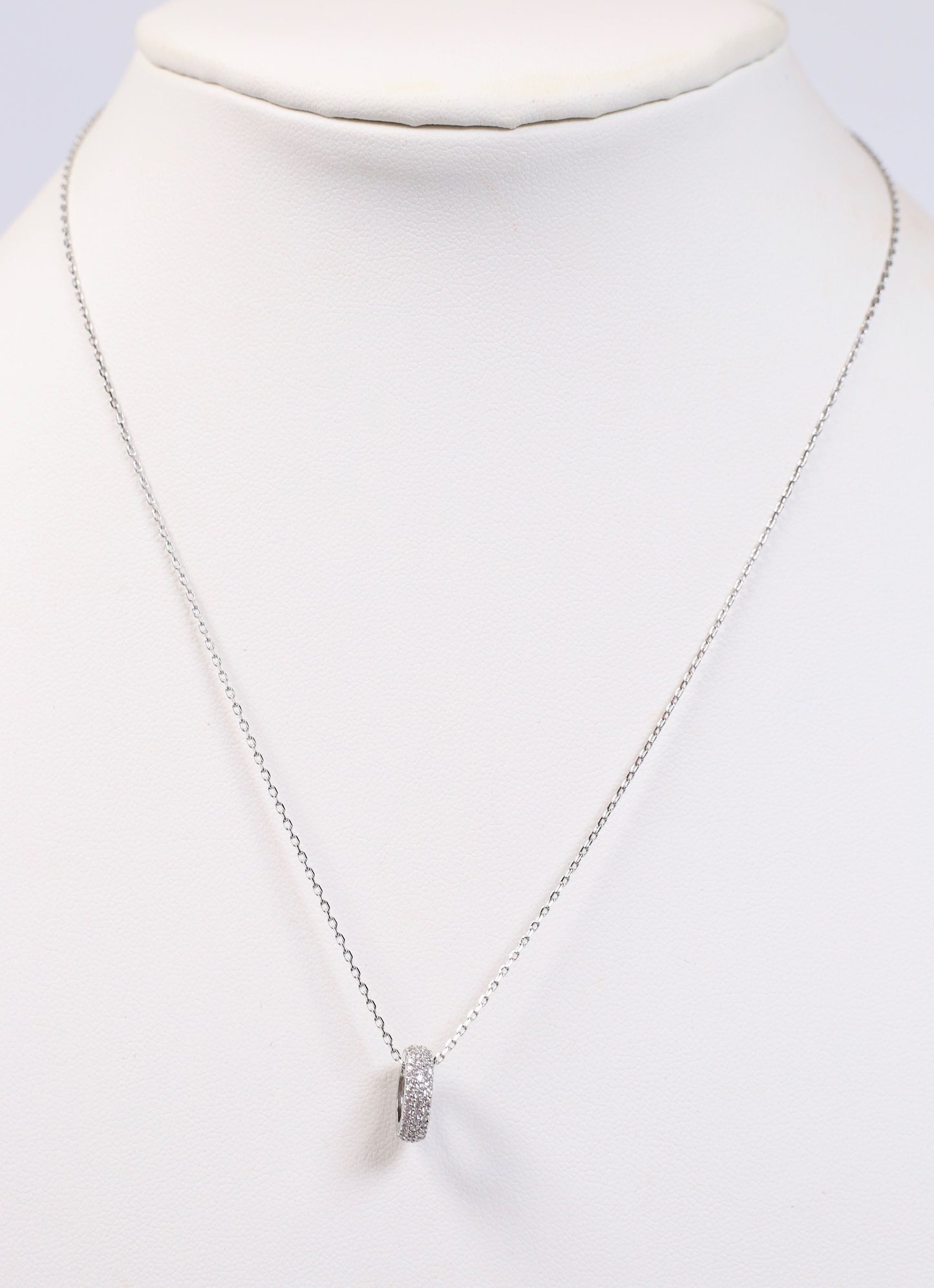 Small Joys CZ Necklace SILVER