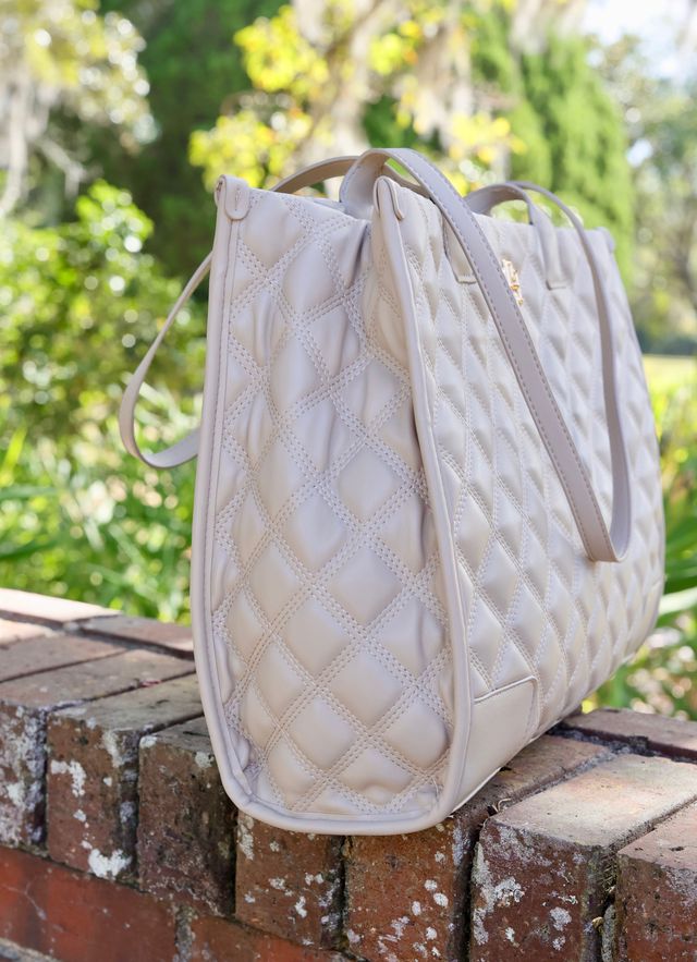 Shane Tote Nude Quilted DQ