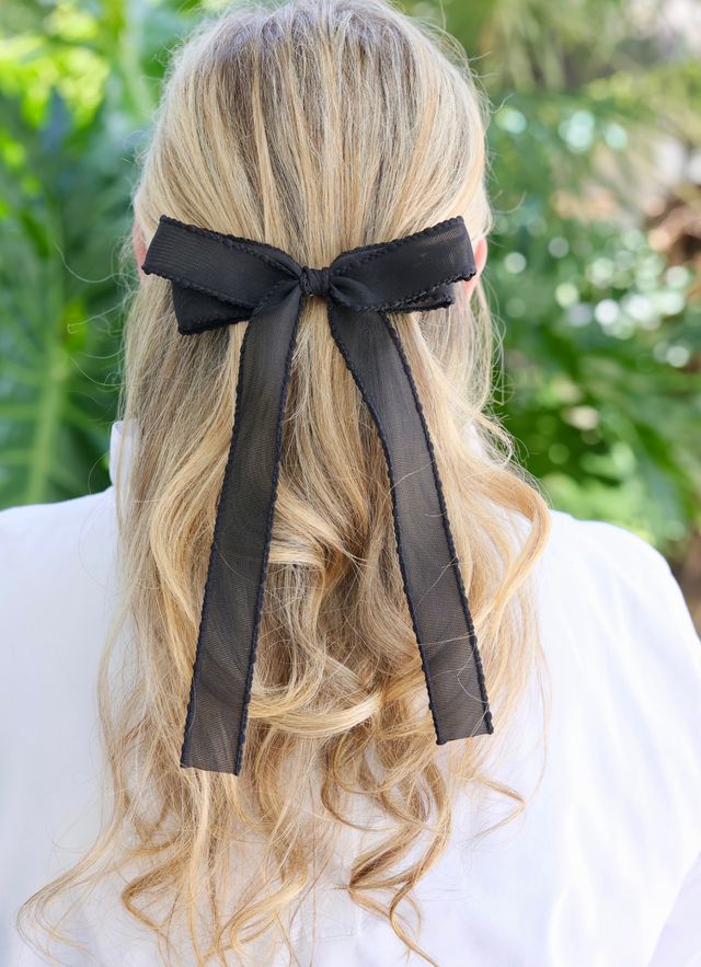 Dylan Hair Bow BLACK