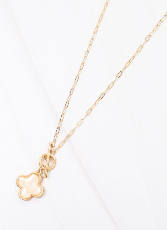 Jamal Clover Necklace GOLD