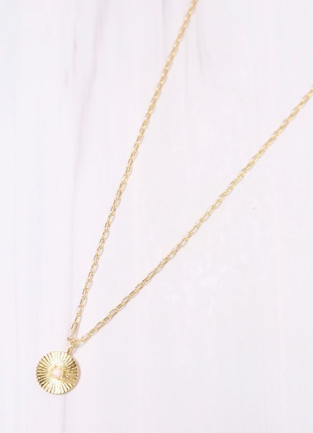 Dowden Charm Necklace GOLD