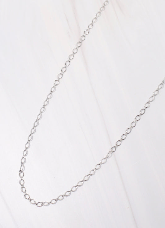 Latigo Link Necklace SILVER