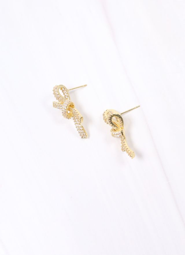 Lovitz CZ Earring GOLD