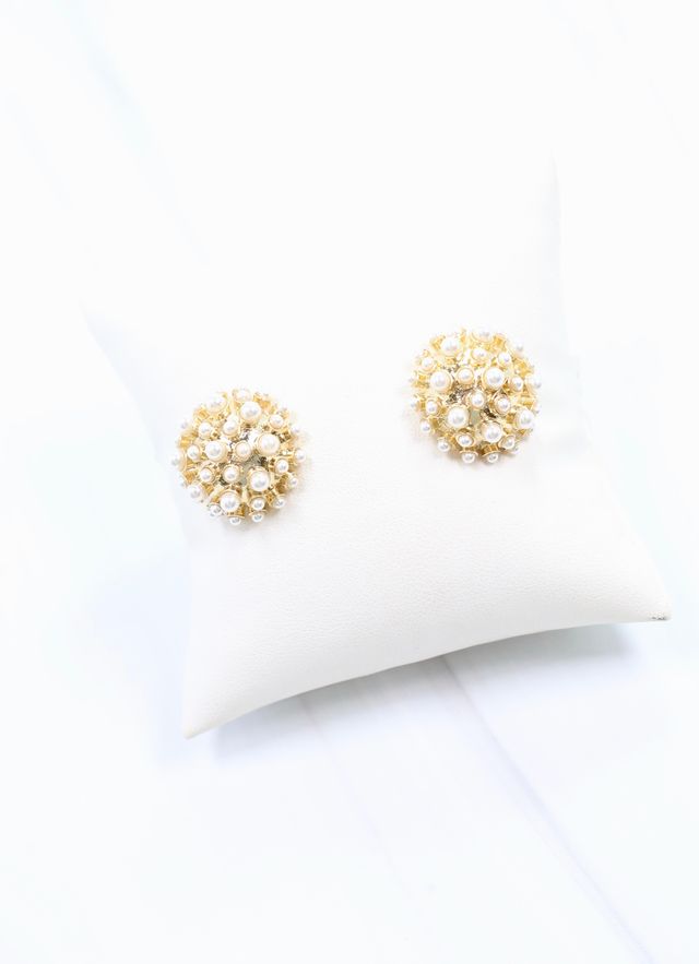 Landree Pearl Studded Earring GOLD