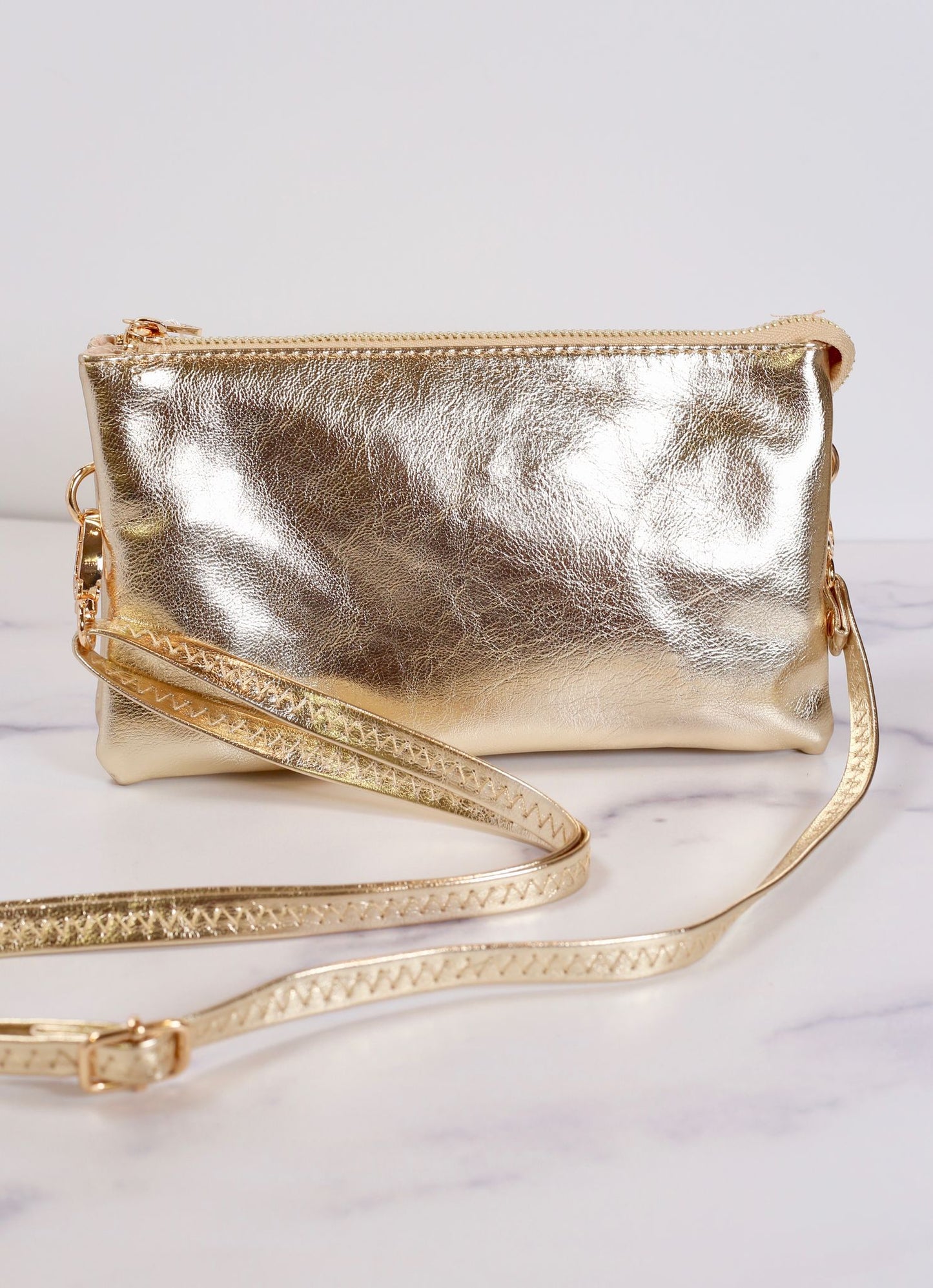 Liz Custom Collection Crossbody Bag 24K