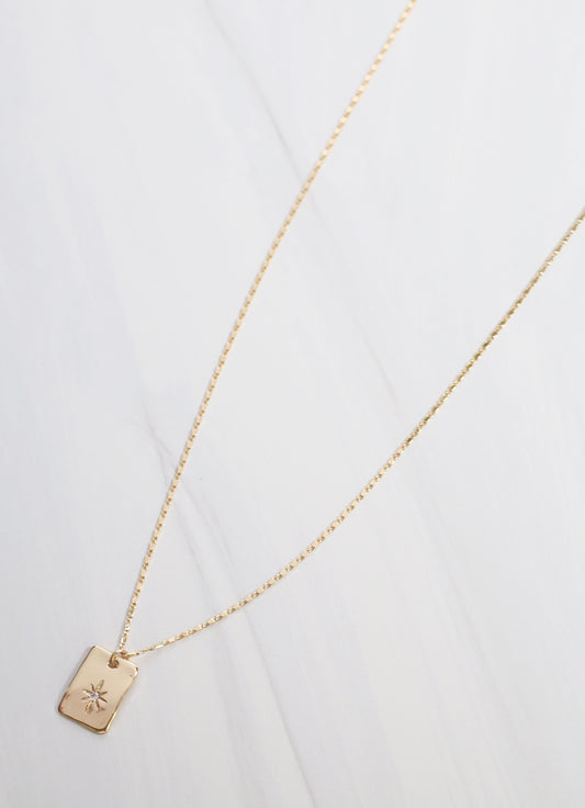 Wingrove Necklace with Charm GOLD