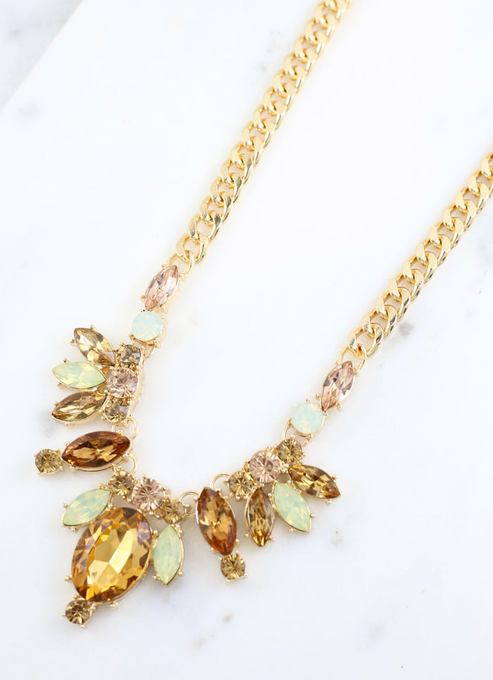 Oxford Jeweled Necklace TOPAZ