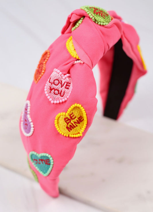 Candy Crush Headband Pink