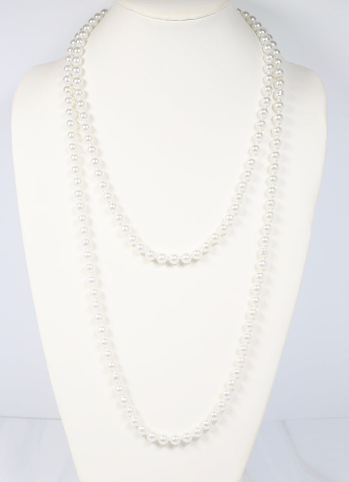 Oliver Long Pearl Necklace PEARL